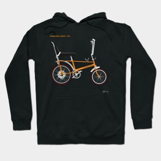 Classic Raleigh Chopper Mk1 10 Speed in Pumpkin Orange Hoodie